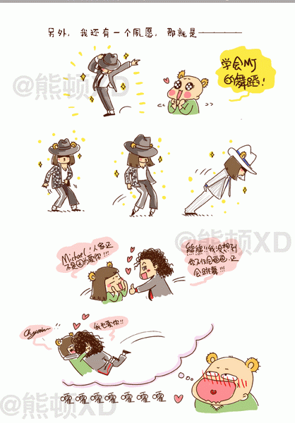熊熊美梦成真了.gif