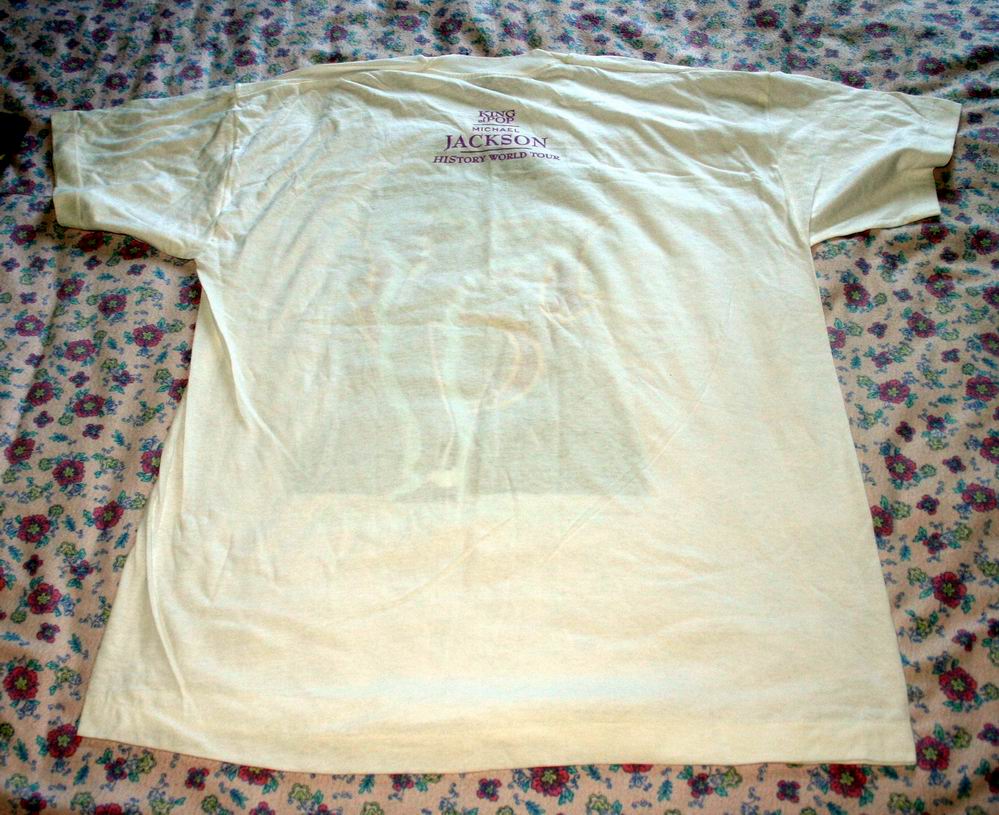 HISTORY TOUR TEE-BJ版 背面
