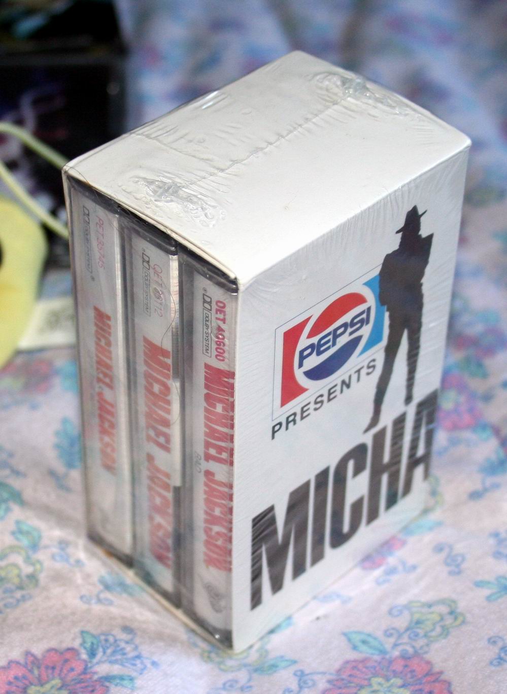 PEPSI赞助发行的磁带套装