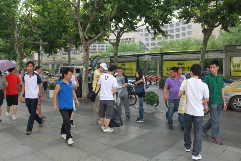 正在准备下一场快闪
